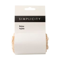 Bolsa Tejida Simplicity Crudo