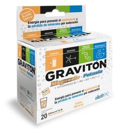 Suplemento Graviton Magnesio Potasio x 20 Sobres