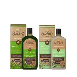 Combo Shampoo y Acondicionador Tio Nacho Aloe Vera x 415 ml