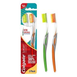 Cepillo Dental Colgate Slim Soft Advanced x 2 un