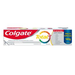 Pasta Dental Colgate Total 12 Original x 140 g