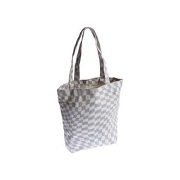 Tote Bag Wav Cuadrille Lila y Blanco