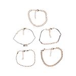 set-de-pulseras-wav-doradas-basics-x-5-un