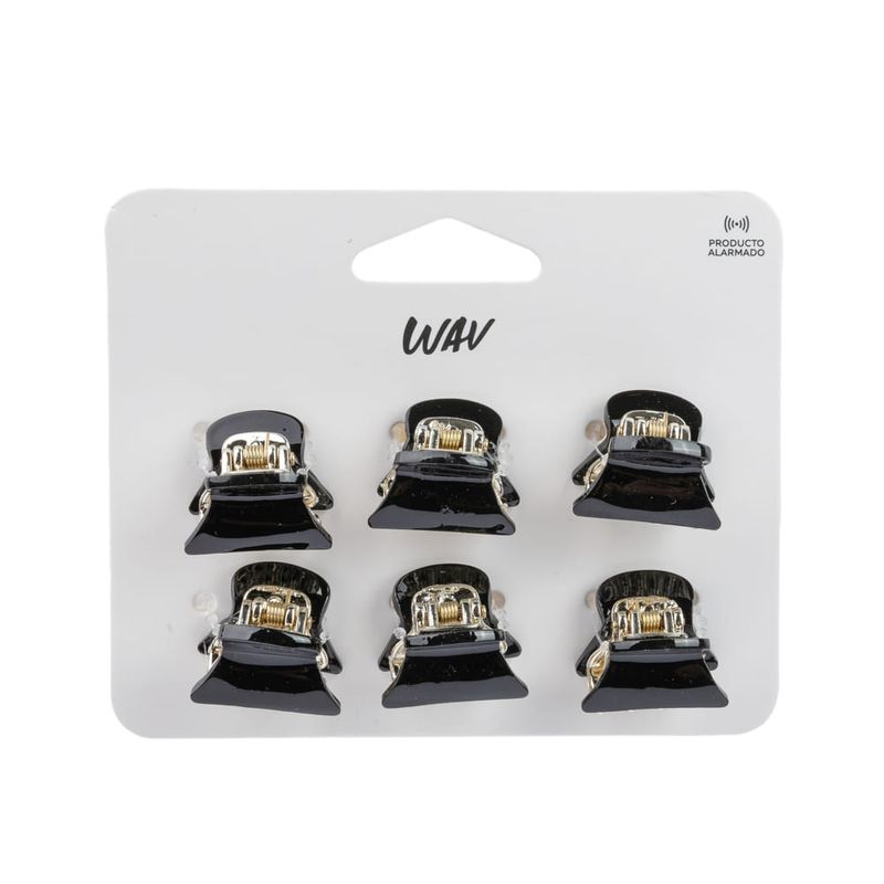 set-de-mini-broches-wav-de-resina-negros-x-6-un