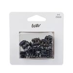 set-de-mini-broches-wav-multi-tamano-negro