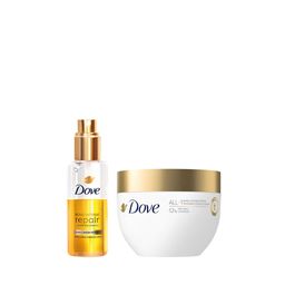 Combo Dove Bond Intense Repair Óleo + Sérum Capilar x 110 ml + Máscara de Tratamiento x 250 g