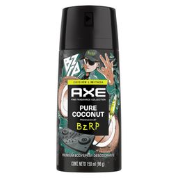 Desodorante AXE Pure Coconut en Aerosol  Bzrp x 150 ml