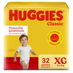 Pañales Huggies Classic