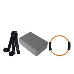 Combo Simplicity Gym Anillo + Ladrillo + Cinta para Yoga