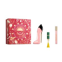 Set Carolina Herrera Good Girl Blush EDP x 80 ml + Mini Lipst Bm 741 + Megaspritzer