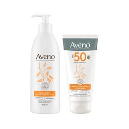 Kit Aveno Hidratación + Protección Corporal Emulsión x 400 ml