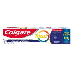 Pasta Dental Colgate Total 12 Advanced Whitening x 140 g