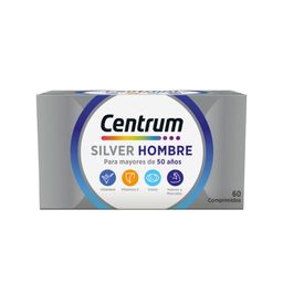 Suplemento Dietario Centrum Silver Hombre x 60 comprimidos