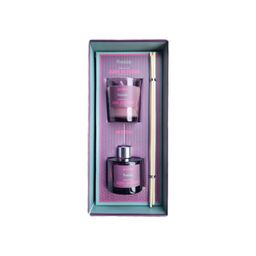 Set Vivencias Vela + Difusor con Varillas Aromo Jazmin y Madreselva x 40 ml