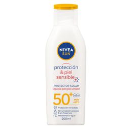 Protector Solar Nivea Sun Protect & Sensitive FPS 50 x 200 ml