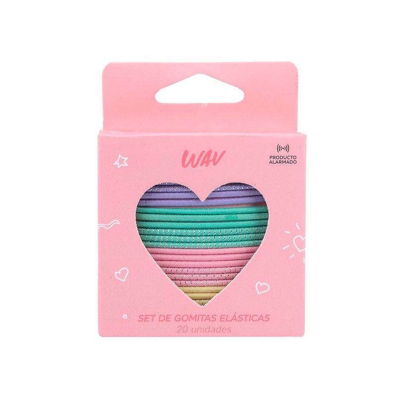 set-de-gomitas-wav-elasticas-pastel-cajita-x-20-un