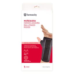 Muñequera Farmacity Inmovilizadora con Ballenado Interno