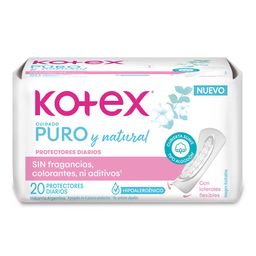 Protector Diario Ultraflexible Kotex Pure x 20 un