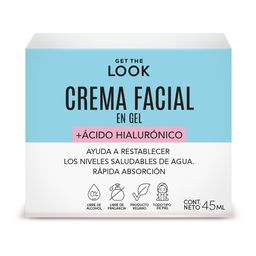 Crema Facial Get The Look en Gel x 45 ml