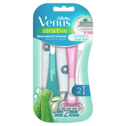 Máquinas de Afeitar Venus Sensitive x 2 un