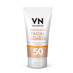 Protector Solar Facial Villeneuve Tono Claro Fps 50 x 50 ml