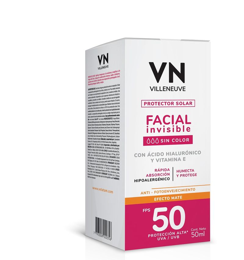 protector-solar-facial-villeneuve-sin-color-fps-50-x-50-ml