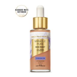 Sérum + Base Max Factor Miracle Pure Skin Reset x 30 ml