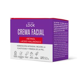 Crema Facial Get The Look Retinol + Ácido Hialurónico x 50 ml