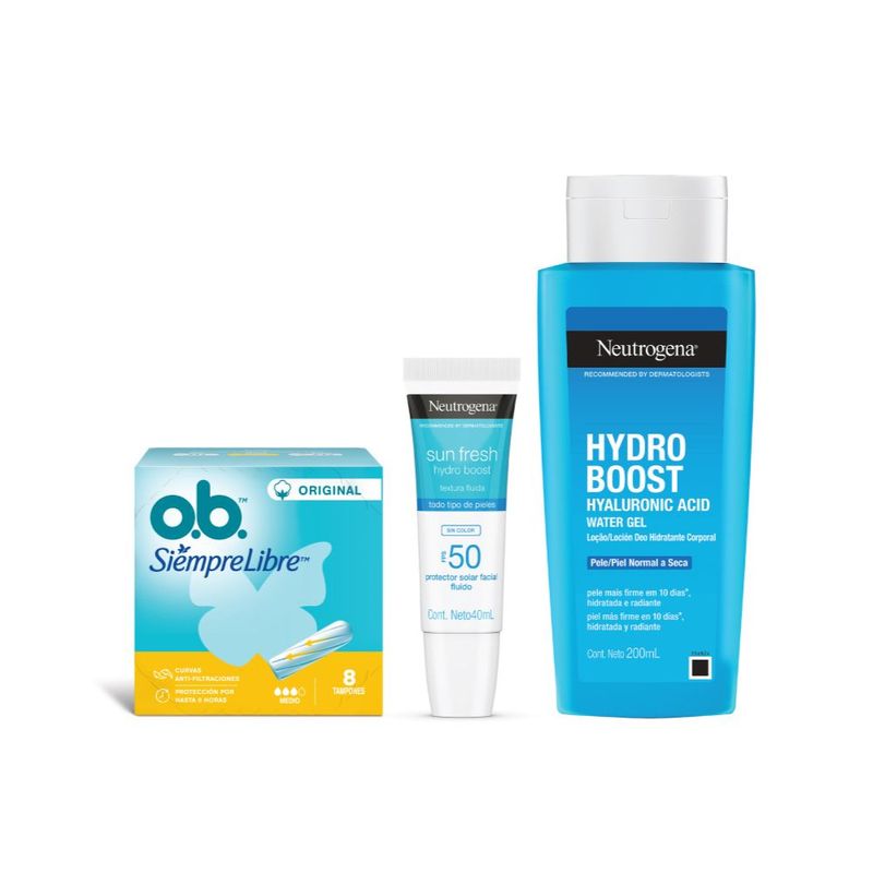 combo-tampones-ob-siempre-libre-medio-x-8-un-protector-solar-facial-neutrogena-hydro-boost-sin-color-fps-50-x-40ml-gel-hidratante-corporal-neutrogena-hydroboost-x-200-ml