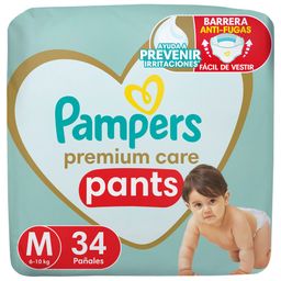 Pañales Pampers Premium Care Pants Hipoalergénico