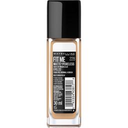 Base Líquida de Maquillaje Maybelline Fit Me Matte Poreless Foundation 228 Soft Tan x 30 ml