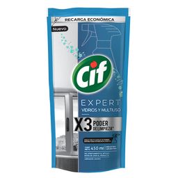 Cif Expert Vidrios y Multiuso Repuesto x 450 ml