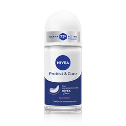 Desodorante Femenino Nivea Protect & Care Roll On x 50 ml