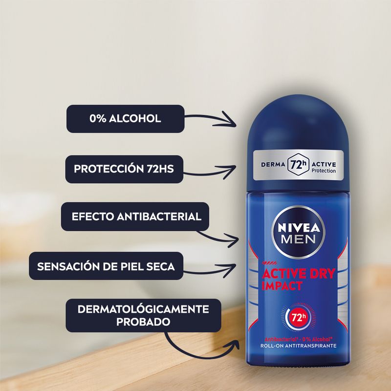 desodoranteniveamenactivedryimpactrollon