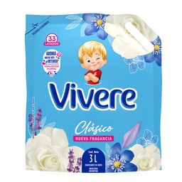 Suavizante Vivere Clásico Expert Floral x 3 l