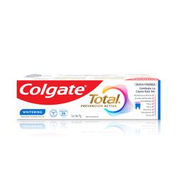 Pasta Dental Colgate Total Whitening con Flúor x 90g