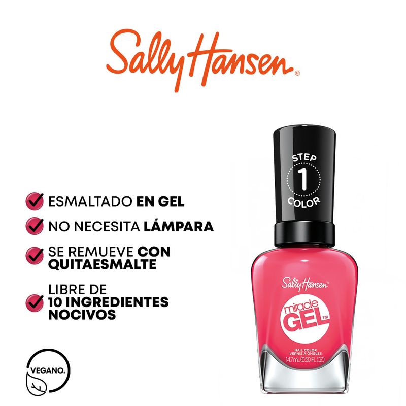 esmalteparaunassallyhansenmiraclegel147ml