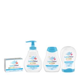 Combo Dove Baby Rutina de Baño Humectación y Cuidado