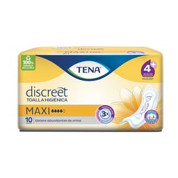 Toalla TENA Discreet maxi x 10 un