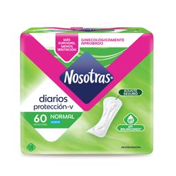Protector Diario Nosotras Normal con Caléndula x 60 un