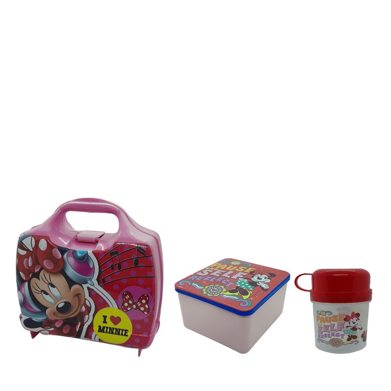 set-valija-lonchera-taza-minnie