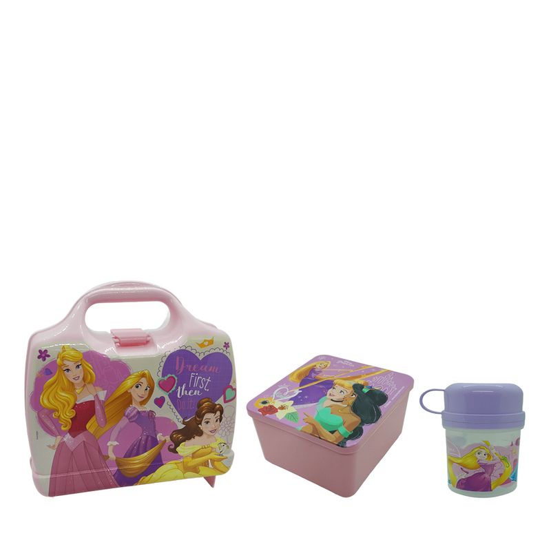 set-valija-lonchera-taza-princesas