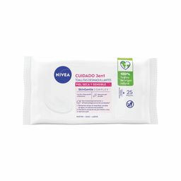 Toallitas Desmaquillantes 3 en 1 Nivea para Piel Seca x 25 un