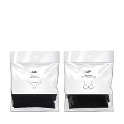 Combo Wav Talle L Corpiño Soutien Seamless Negro + Colaless Seamless Negro