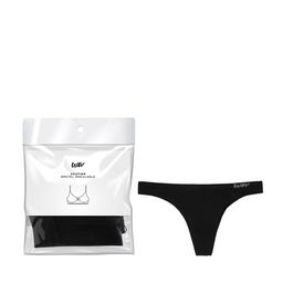 Combo Wav Talle M Corpiño Soutien Seamless Negro + Colaless Seamless Negro