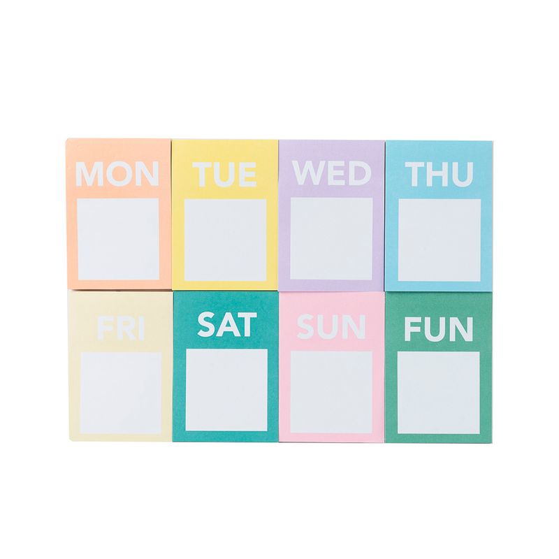 set-de-sticky-notes-semanal-simplicity-basic-stationery