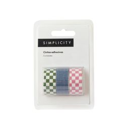 Set de Washi Tapes Simplicity Basic Stationery x 3 un