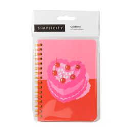Cuaderno Anillado Chico Cherry Simplicity Stationery Hojas Rayadas