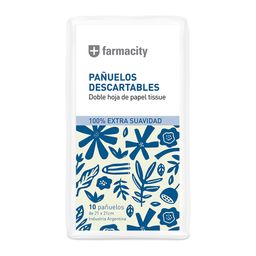 Pañuelos Descartables Farmacity Extra Suave Pocket x 10 un