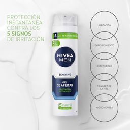 Gel de Afeitar Nivea Men Sensitive para Piel Sensible x 200 ml